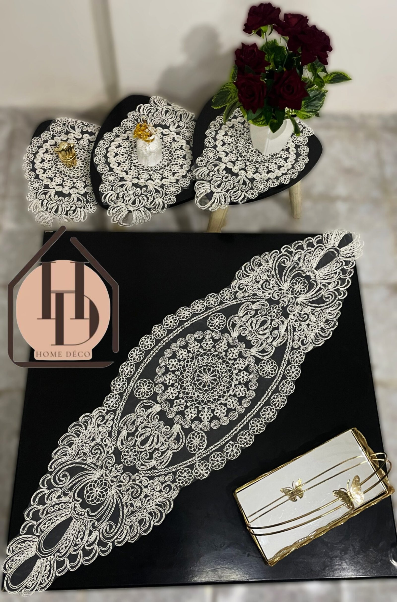 4piece en velours (طقم 4 قطع) - الصورة 3