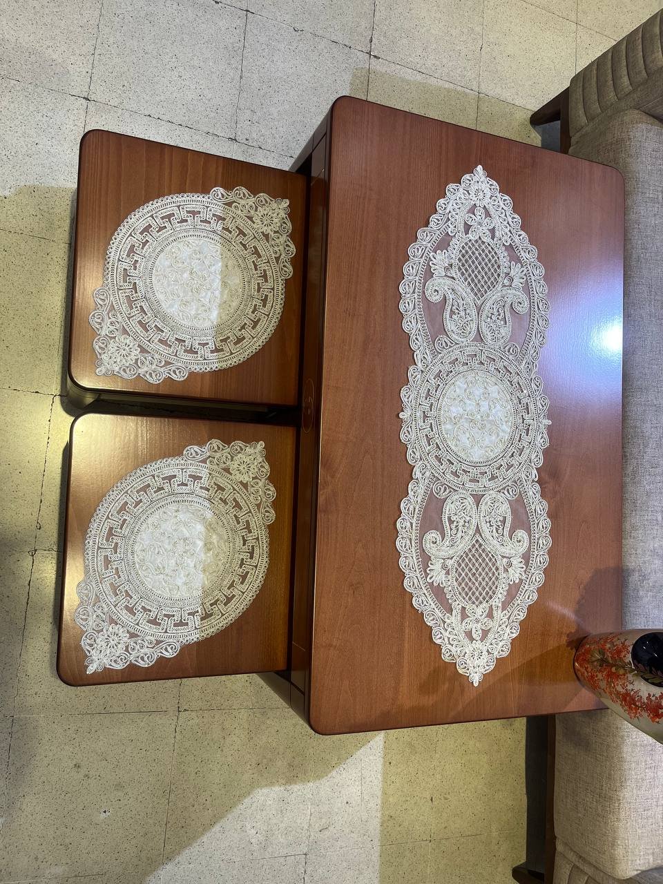 طقم مفارش 3 قطع(3piece en velours) - الصورة 6