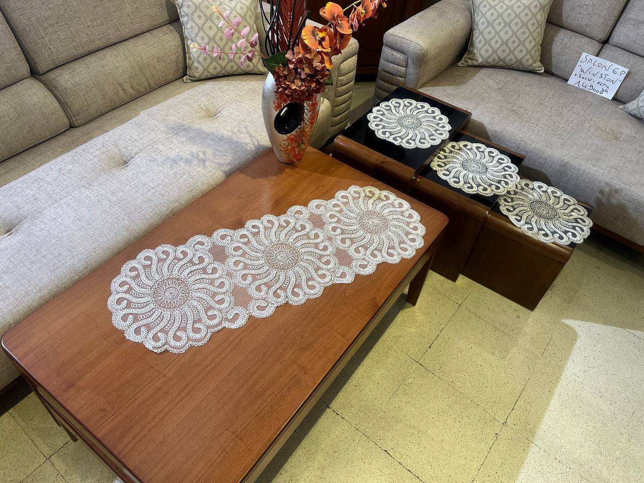 4piece en velours (طقم 4 قطع) - الصورة 2