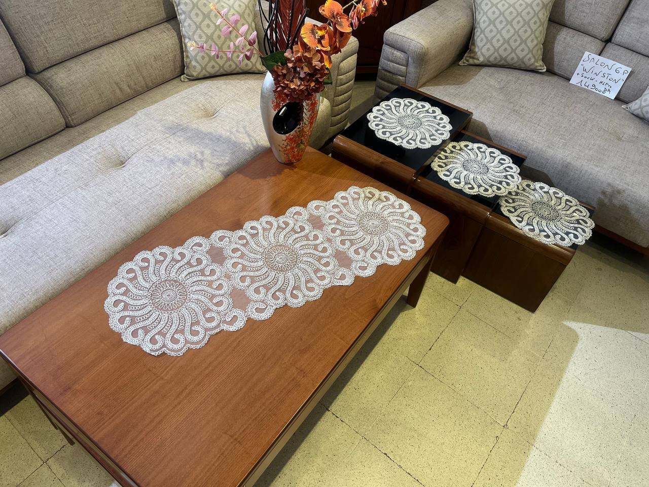 4piece en velours (طقم 4 قطع) - الصورة 3