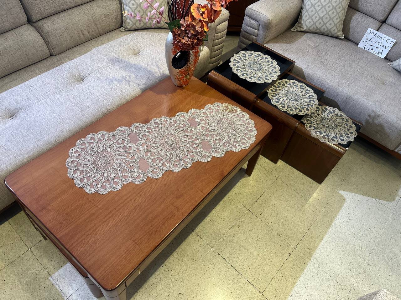 4piece en velours (طقم 4 قطع) - الصورة 9