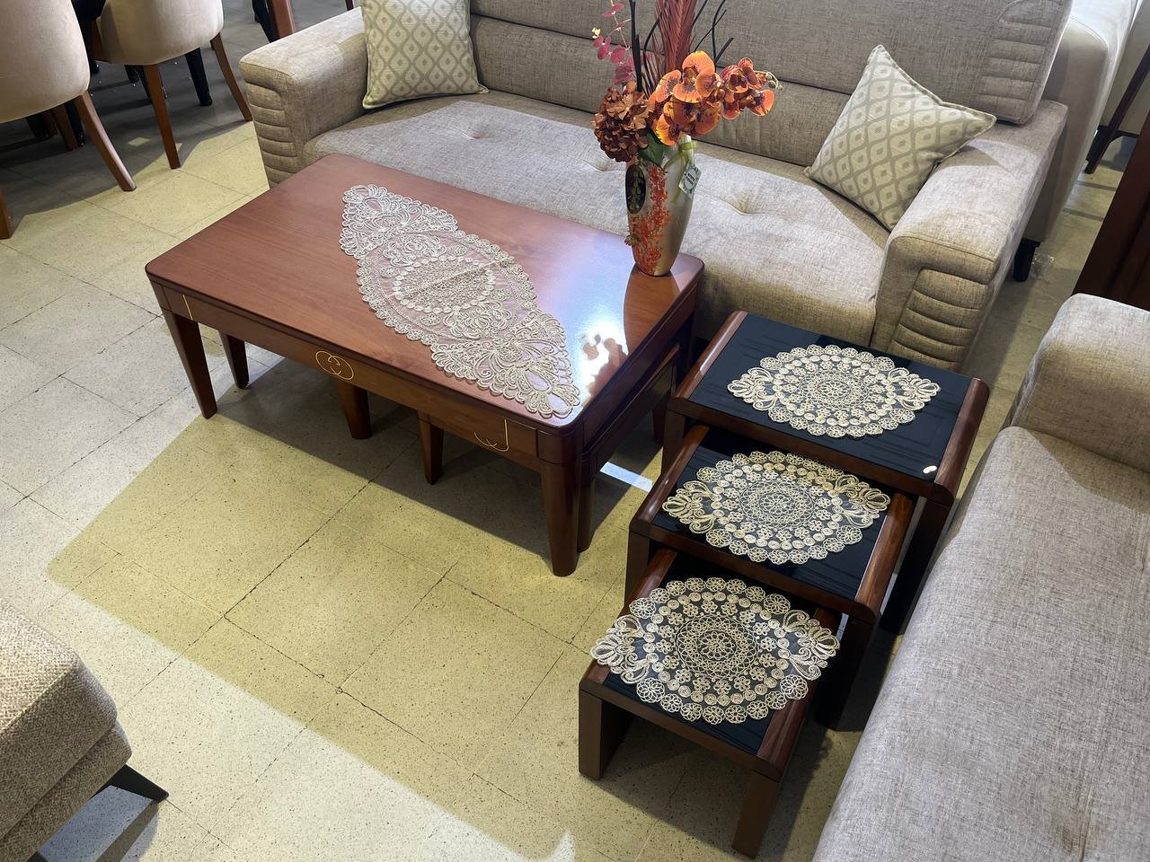 4piece en velours (طقم 4 قطع) - الصورة 7