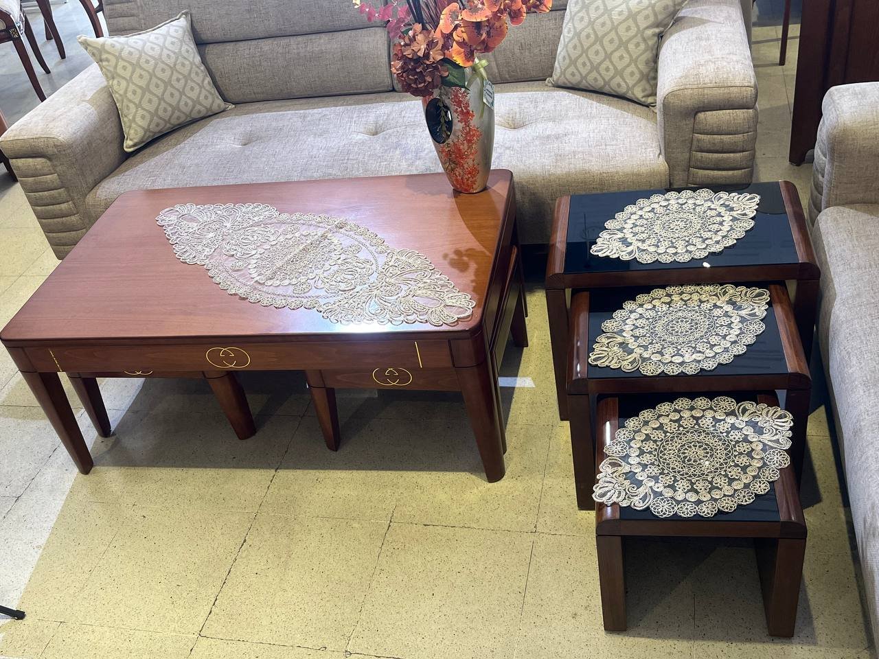 4piece en velours (طقم 4 قطع) - الصورة 11