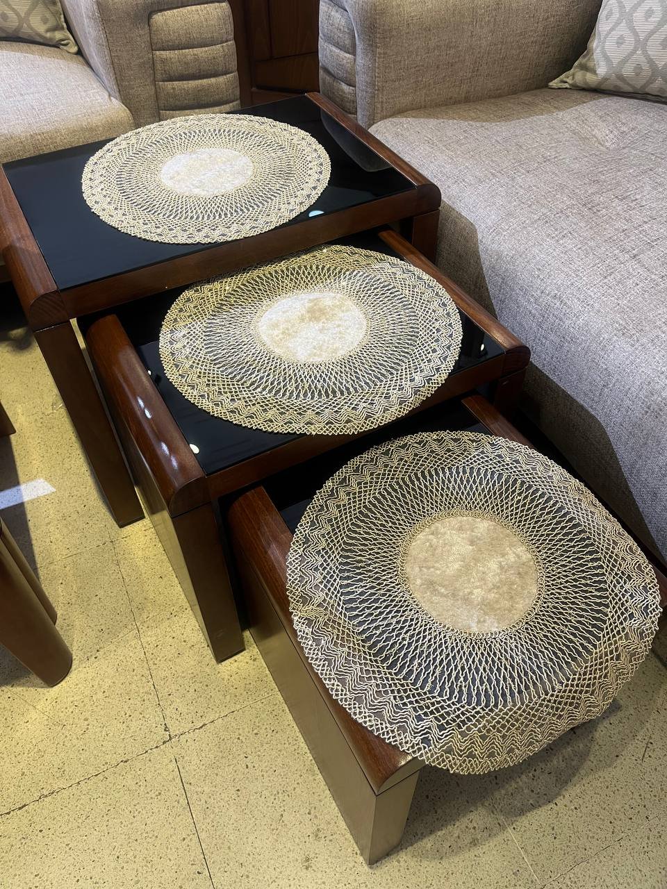 5 piece en velours - الصورة 13