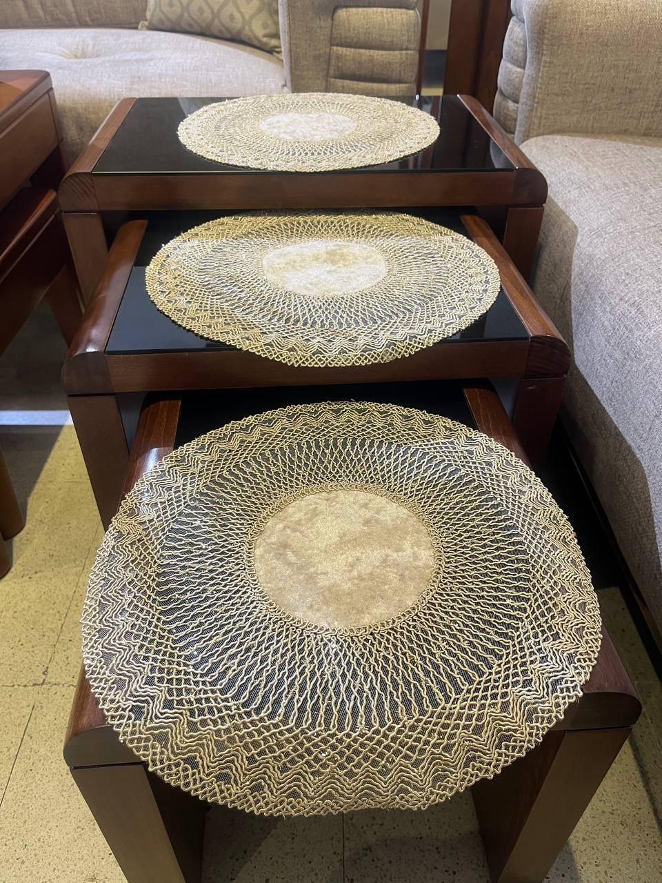 5 piece en velours - الصورة 14